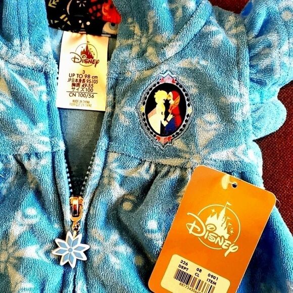 NWOT Disney Girls Frozen Size 3, swim cover -up. - Picture 4 of 6